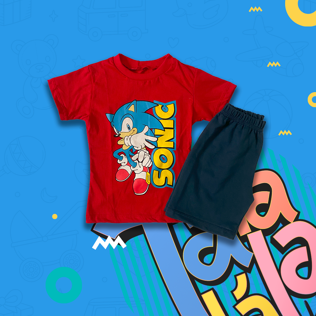 Conjunto Sonic - Manga