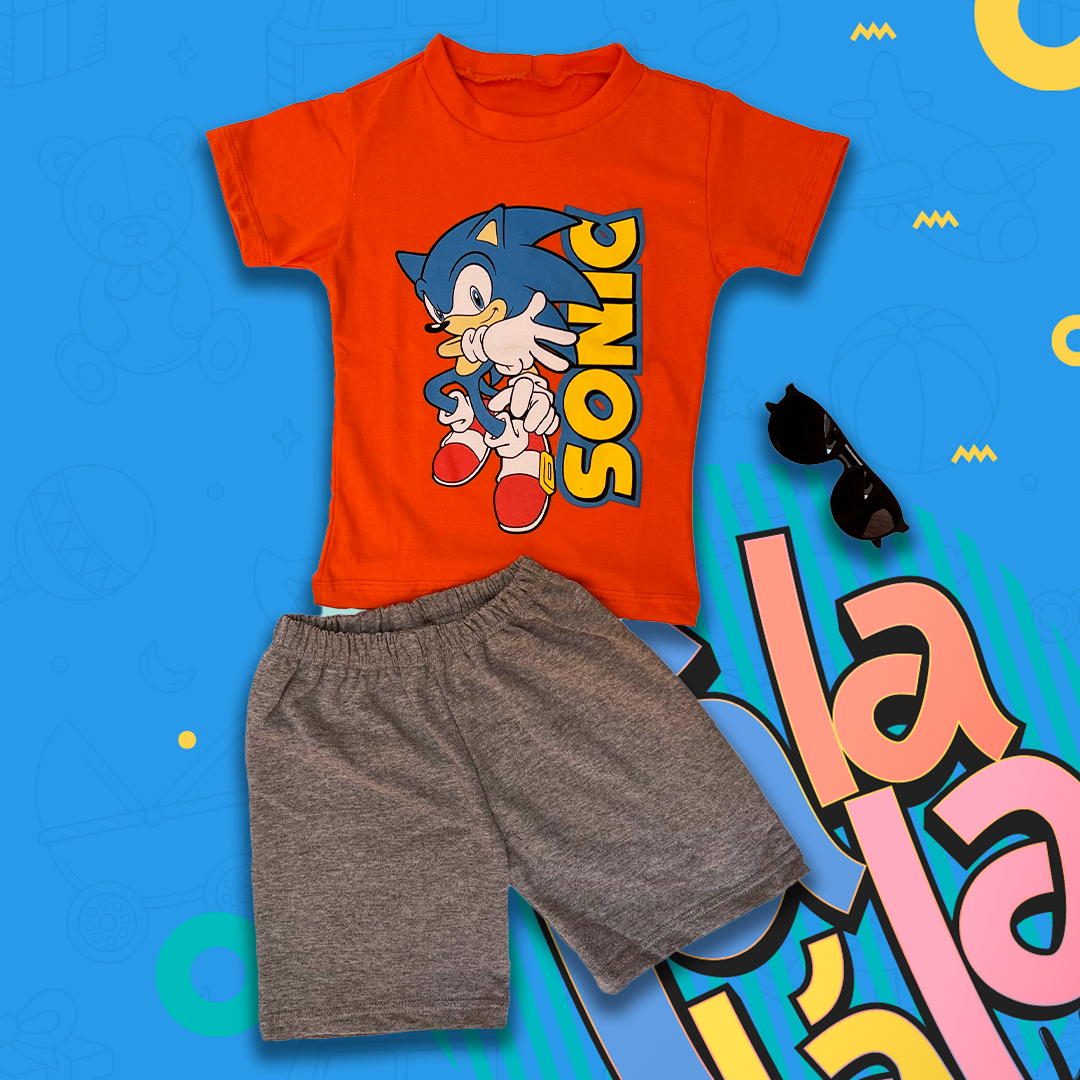 Conjunto Sonic - Manga