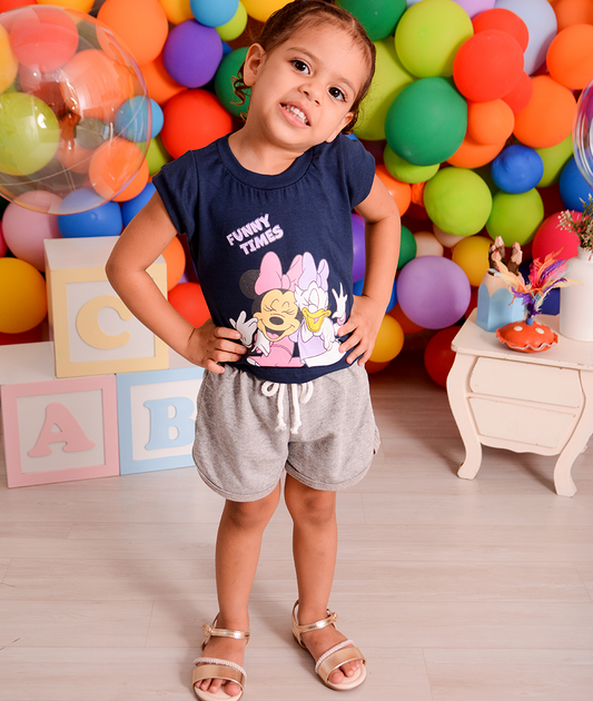 Conjunto Minnie e Margarida